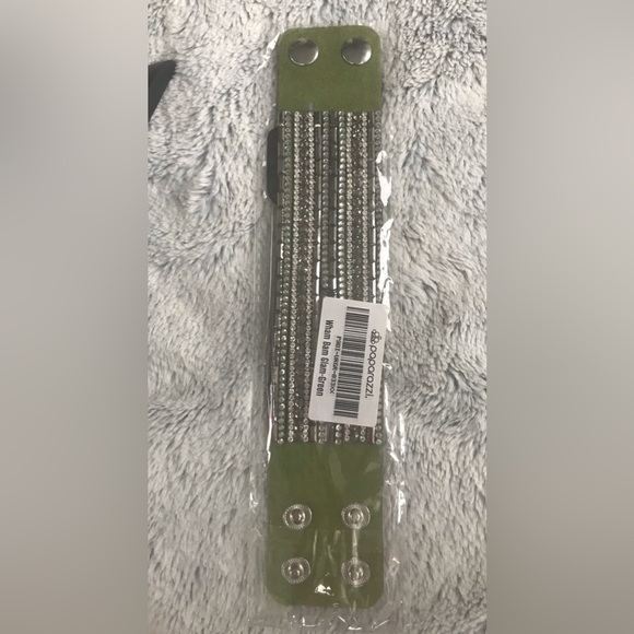 Paparazzi Olive Green Wrap Bracelet - Picture 4 of 5
